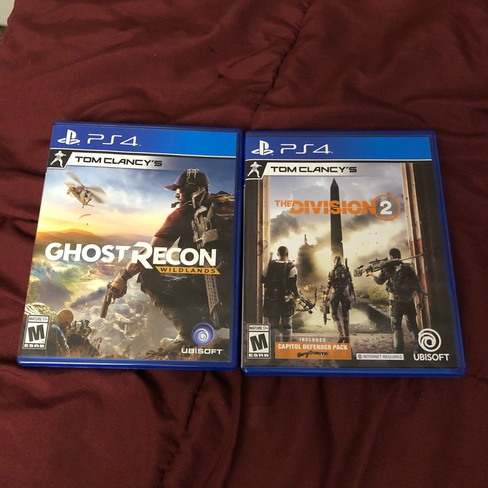Bundle of two ps4 games